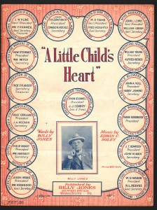 1920 A Little Child's Heart Front Cover